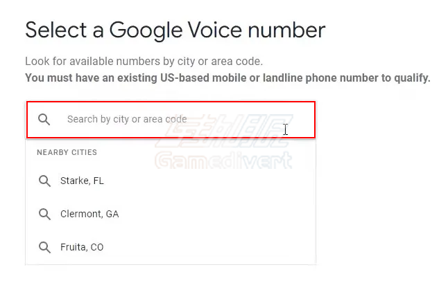 选择一个号码 选择一个号码,Google Voice账号购买,Google Voice账号注册流程,Google Voice账号充值,Google Voice账号注册准备,Google Voice账号如何保号