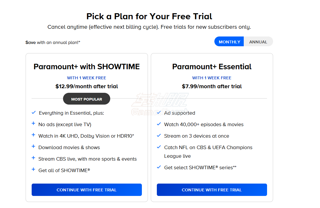 选择订阅计划 派拉蒙,Paramount,派拉蒙影业,Paramount Pictures,Paramount+,碟中谍8,碟中谍最终清算,帕丁顿熊3,黑帮领地,MobLand,犯罪心理,Paramount plus派拉蒙会员订阅,Paramount共享账号
