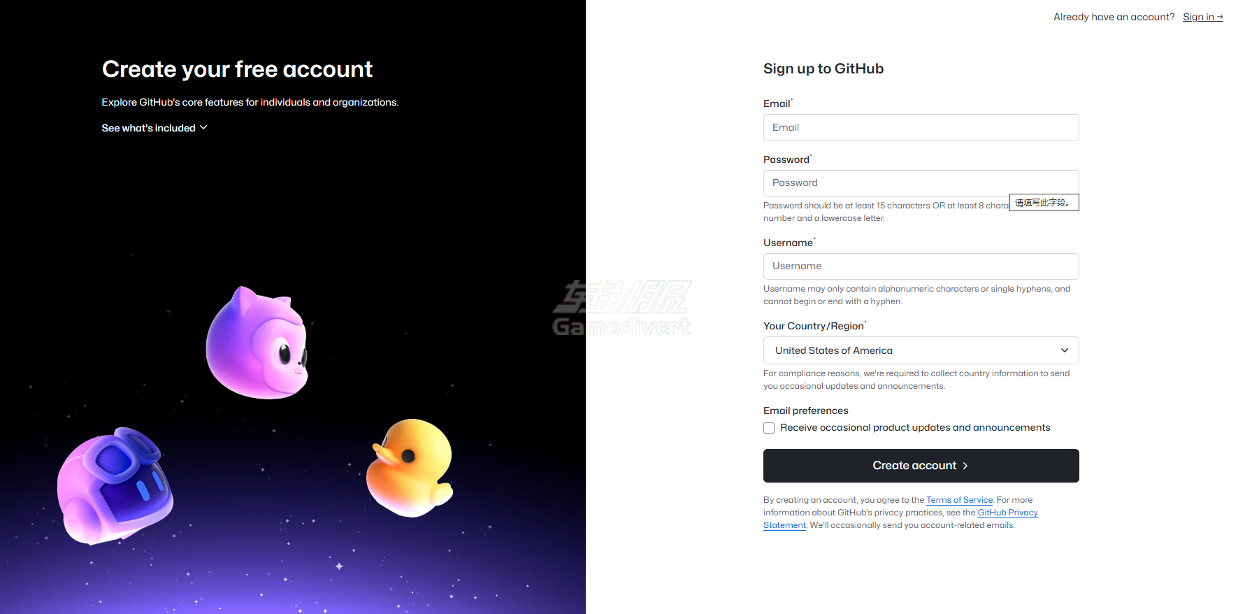 使用邮箱注册 GitHub 账号 GitHub,GitHub Copilot,AI 编程助手,GitHub Copilot Pro如何订阅,GitHub Copilot Pro代订阅,注册 GitHub Copilot,Copilot Pro 订阅,VS Code 插件,代码生成,代码补全,Visual Studio Code,GitHub Copilot 教程