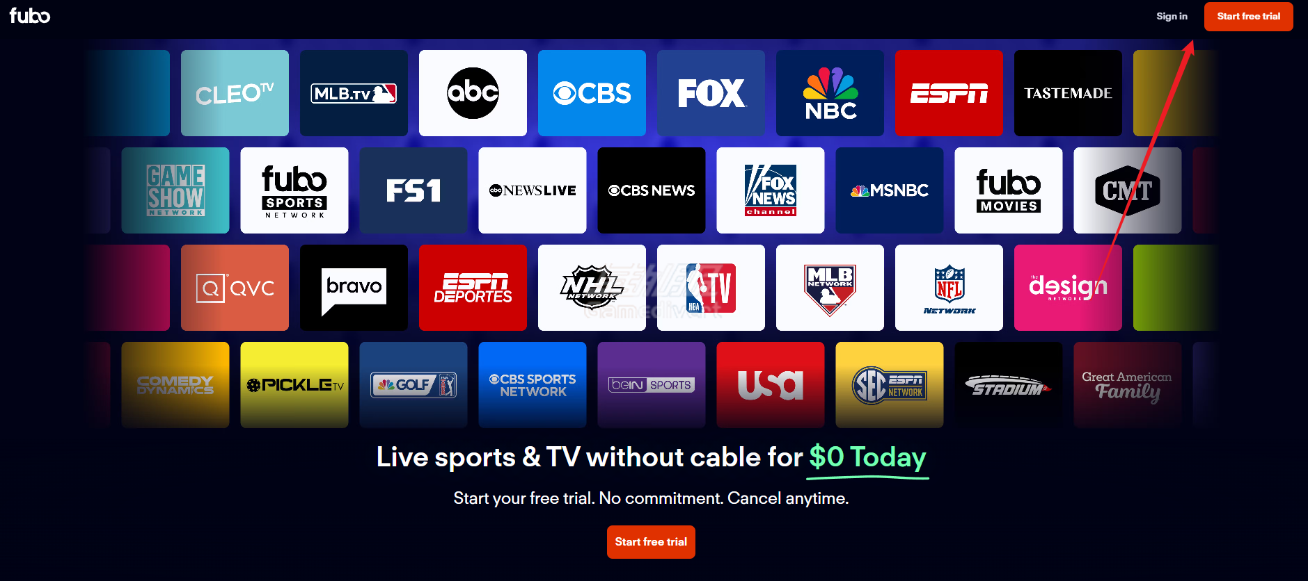 开始免费试用 fuboTV,fuboTV合用账号,fuboTV账号购买, fuboTV注册, fuboTV订阅计划, fuboTV本地频道, fuboTV体育直播, fuboTV点播内容, fuboTV附加功能, fuboTV免费试用, fuboTV设备支持, fuboTV电影租赁, fuboTV体育爱好者