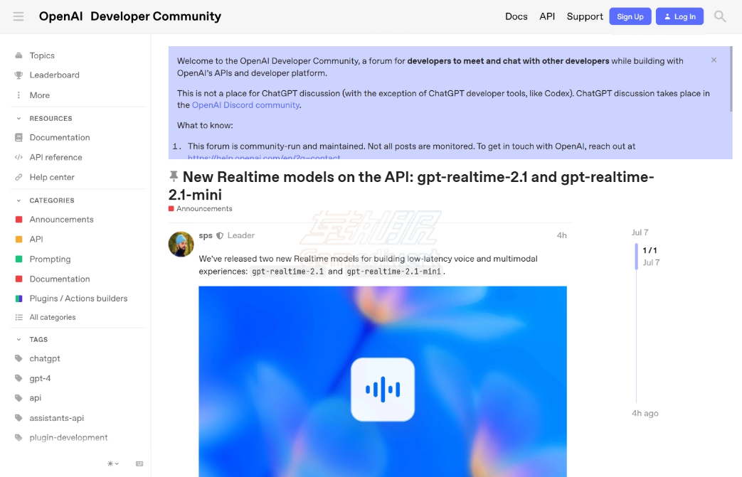 GPT,GPT API充值,GPT-Realtime-2.1,GPT-Realtime-2.1-mini,GPT Realtime, OpenAI API,GPT实时语音,OpenAI实时语音,AI语音助手,实时语音模型,OpenAI开发者平台,OpenAI API充值,OpenAI API额度