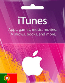 苹果iTunes礼品卡 苹果ID充值 App Store兑换码/点卡  (葡萄牙)