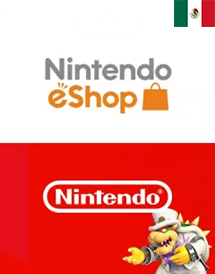 任天堂充值卡 Nintendo eShop 礼品卡(墨西哥)