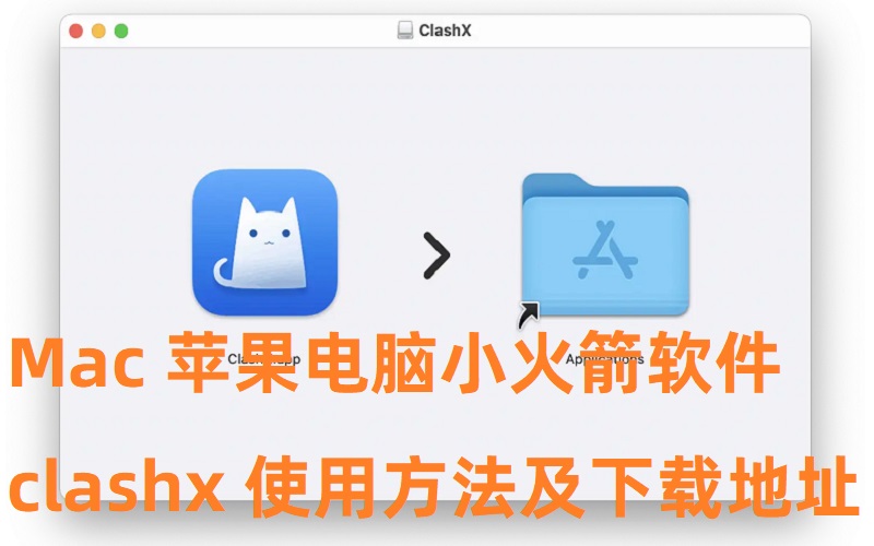 Mac 苹果电脑小火箭软件 clashx 使用方法及下载地址